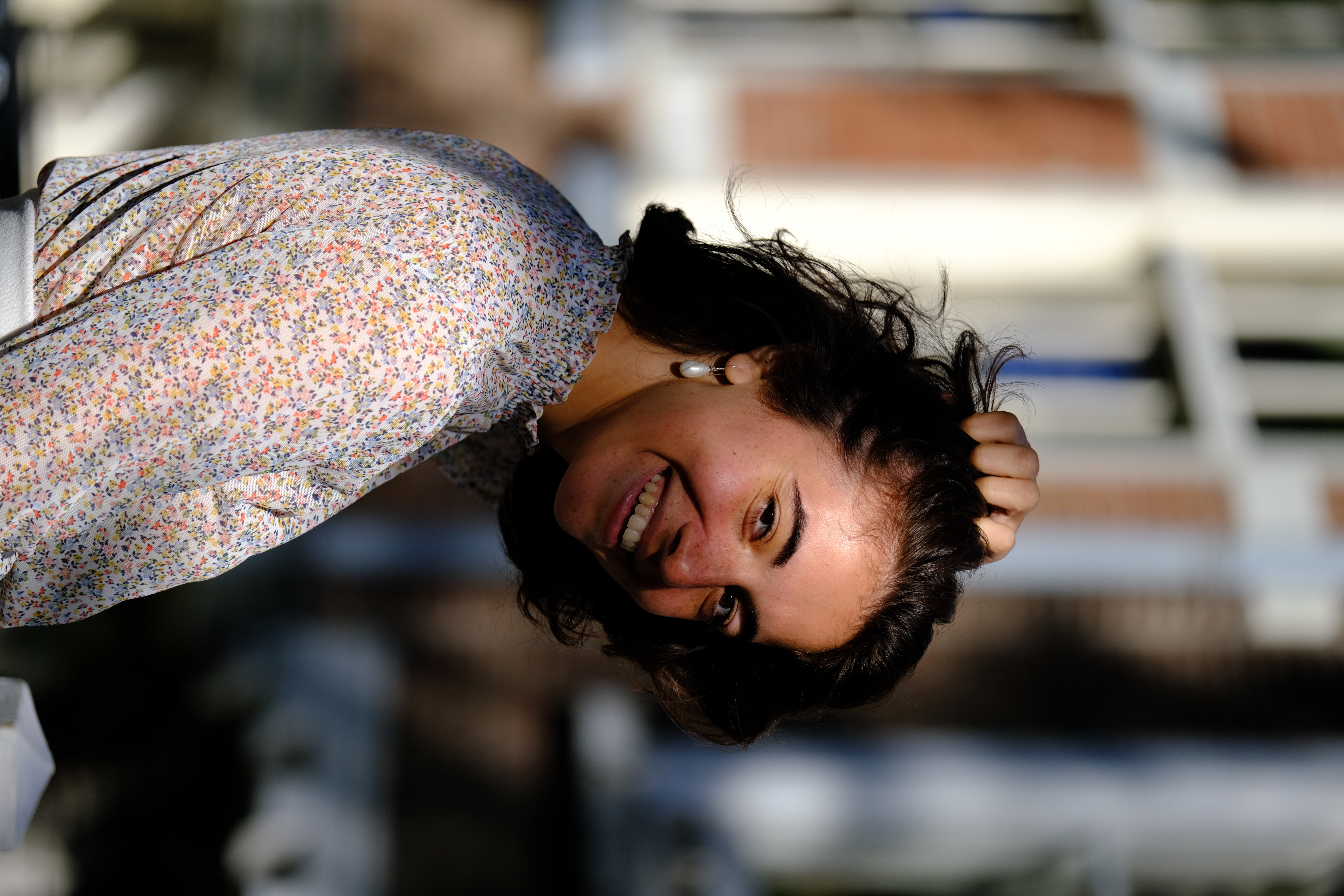 Candid portrait in soft afternoon light, Delft 2024